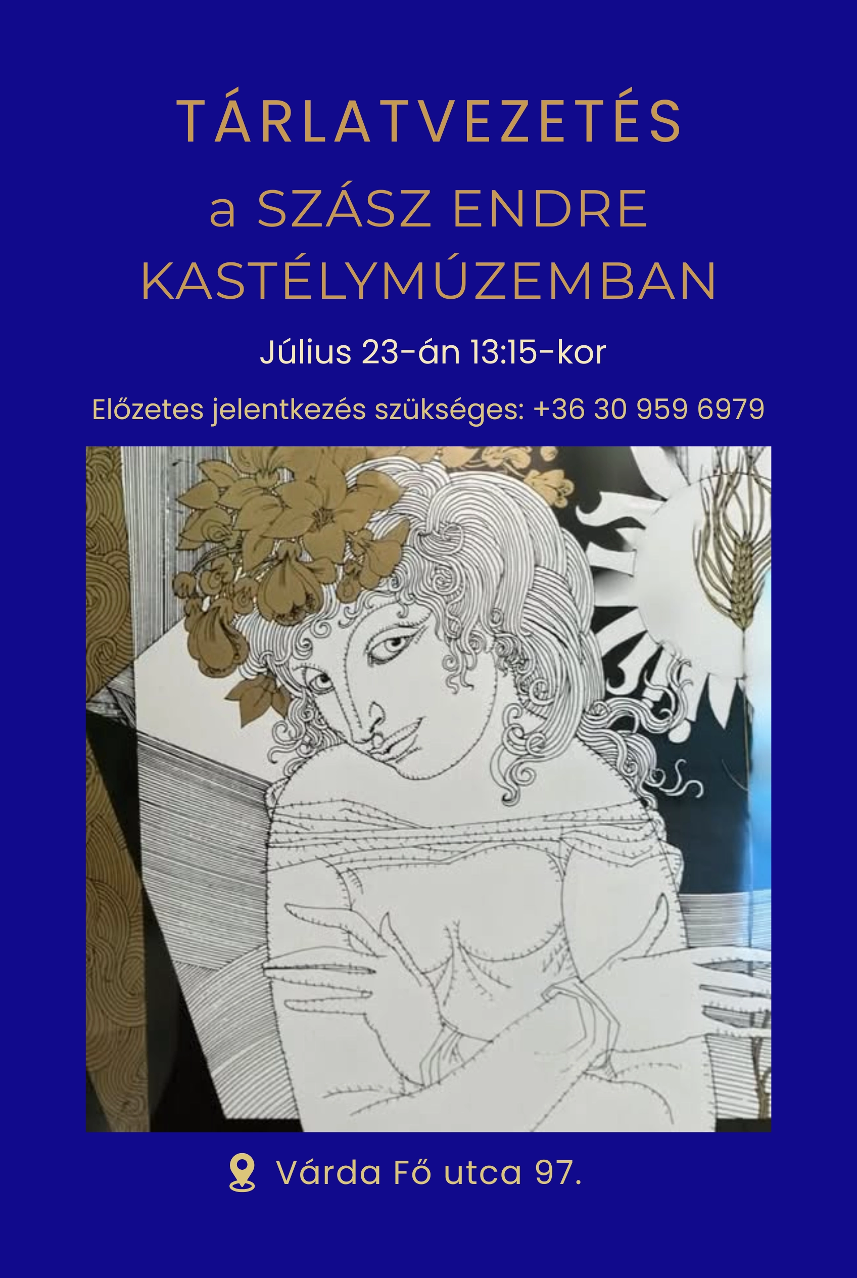 Tárlatvezetés a Szász Endre Kastélymúzeumban esemény